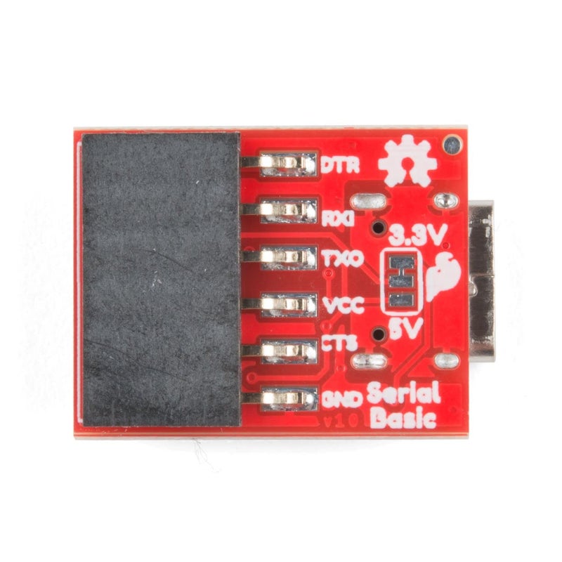 SparkFun Serial Basic Breakout - CH340C and USB-C Development Tool Save Space and Money in Your DIY Electronics Projects - Image 3